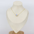 Aurora Butterfly Pearl Necklace