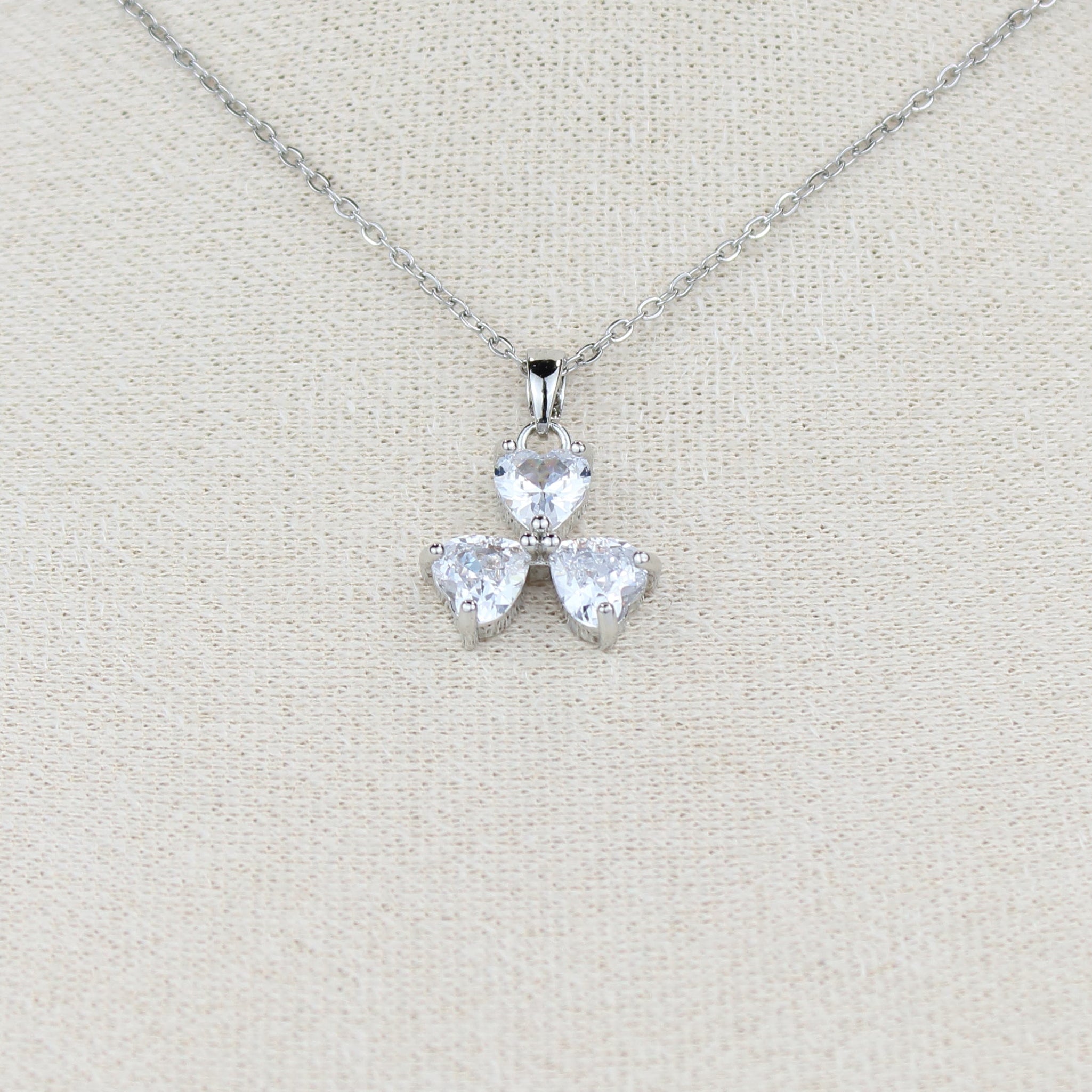 Crystal Clover Necklace