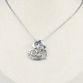 Ocean Love Turtle Heart Necklace