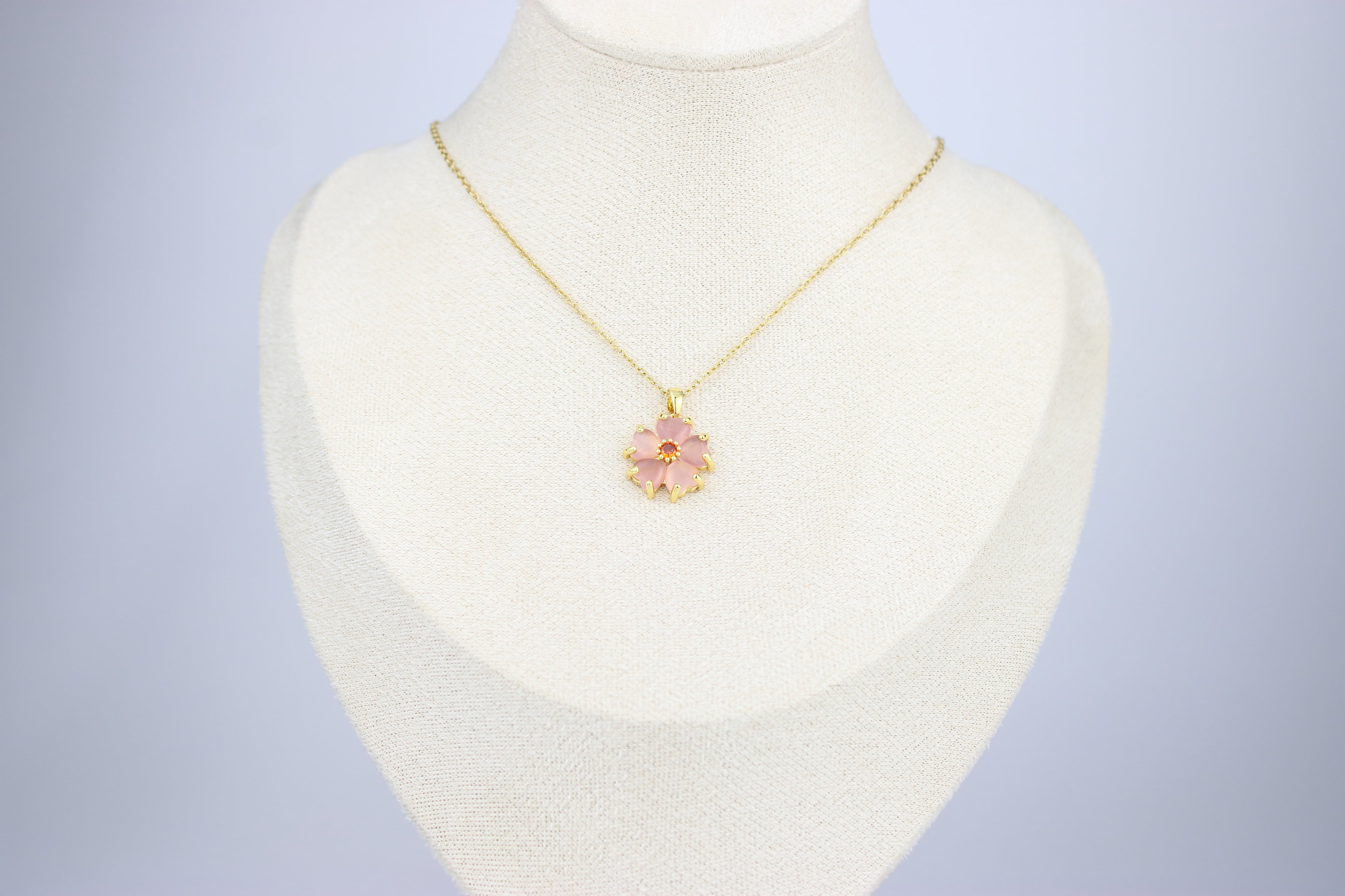 Pink Blossom Necklace