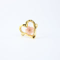 Blush Bloom Heart Ring