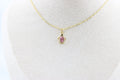 Blush Tide Turtle Necklace