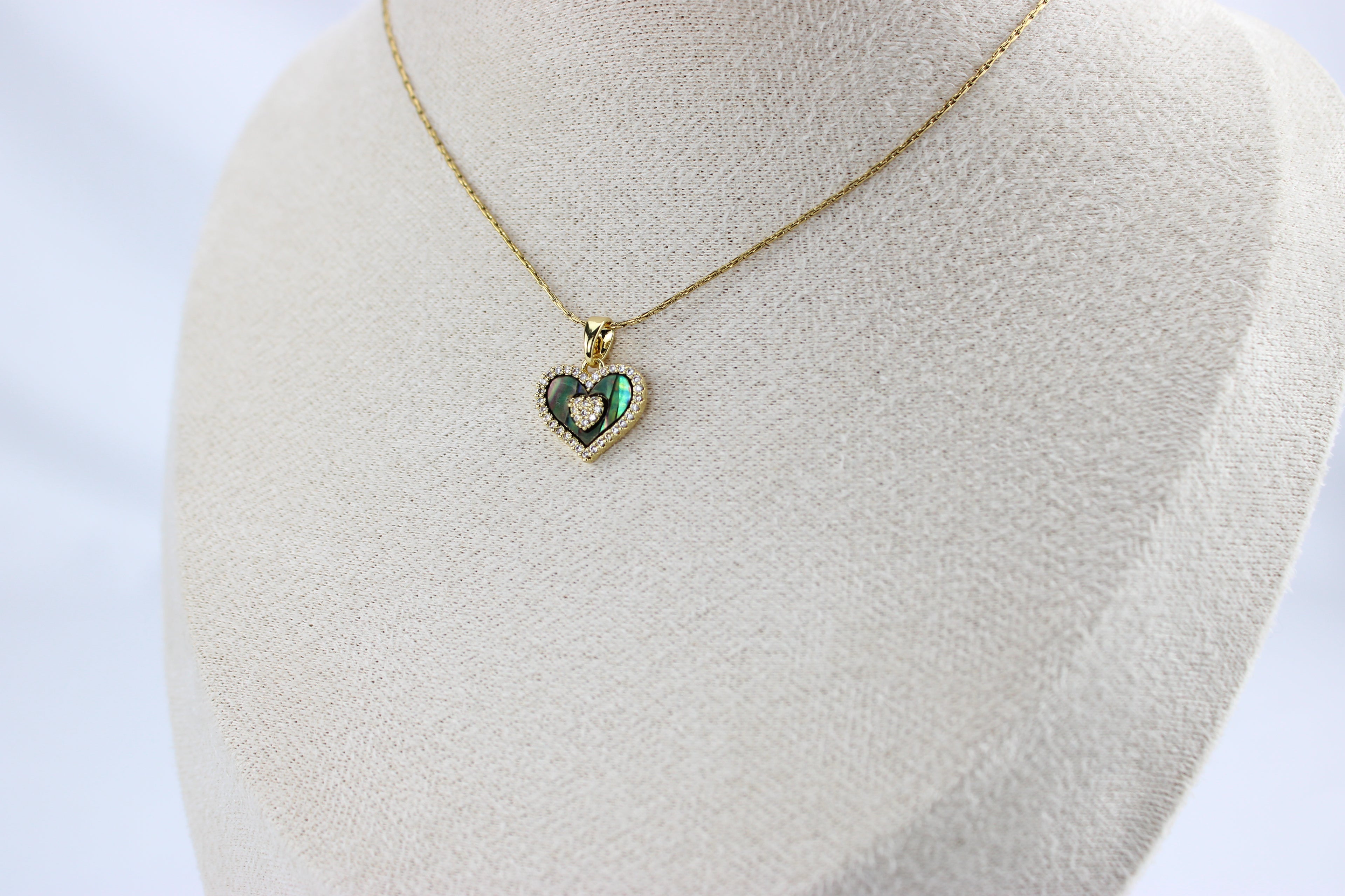 Ocean Heart Glow Necklace